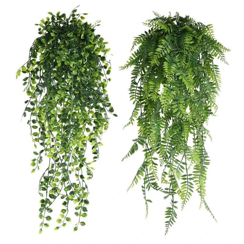 Persian Fern Artificial Hanging Vine – Wall & Balcony Decor