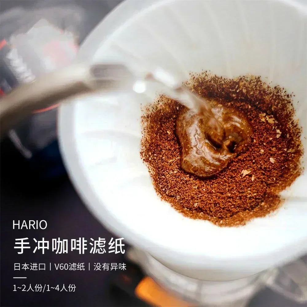 Coffee filter paper cone handmade coffee drip filter coffee filter paper VCF-01/02 Peaceful Pleasures Health and Wellness