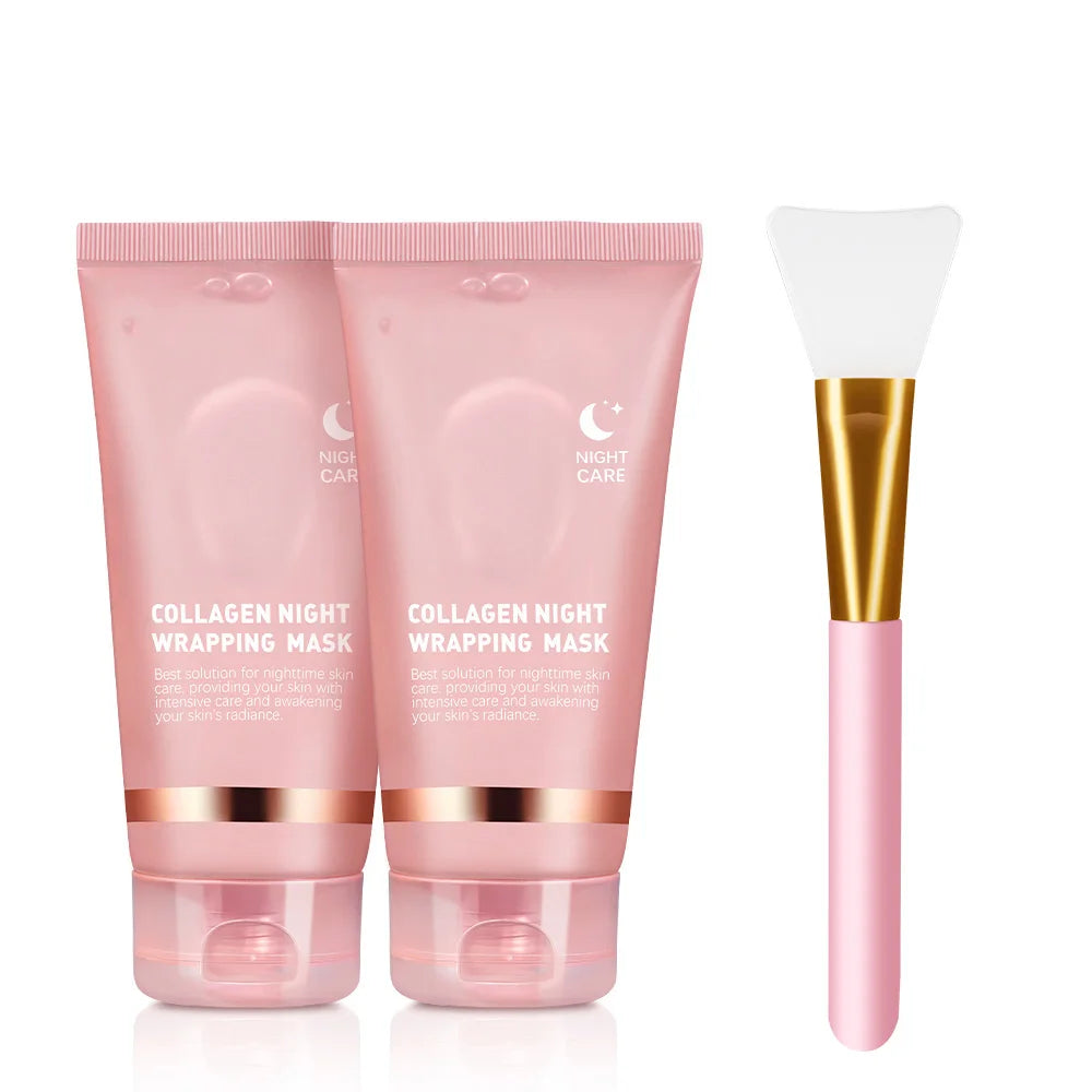 Korean Collagen Peel-Off Night Mask – Anti-Wrinkle & Lifting