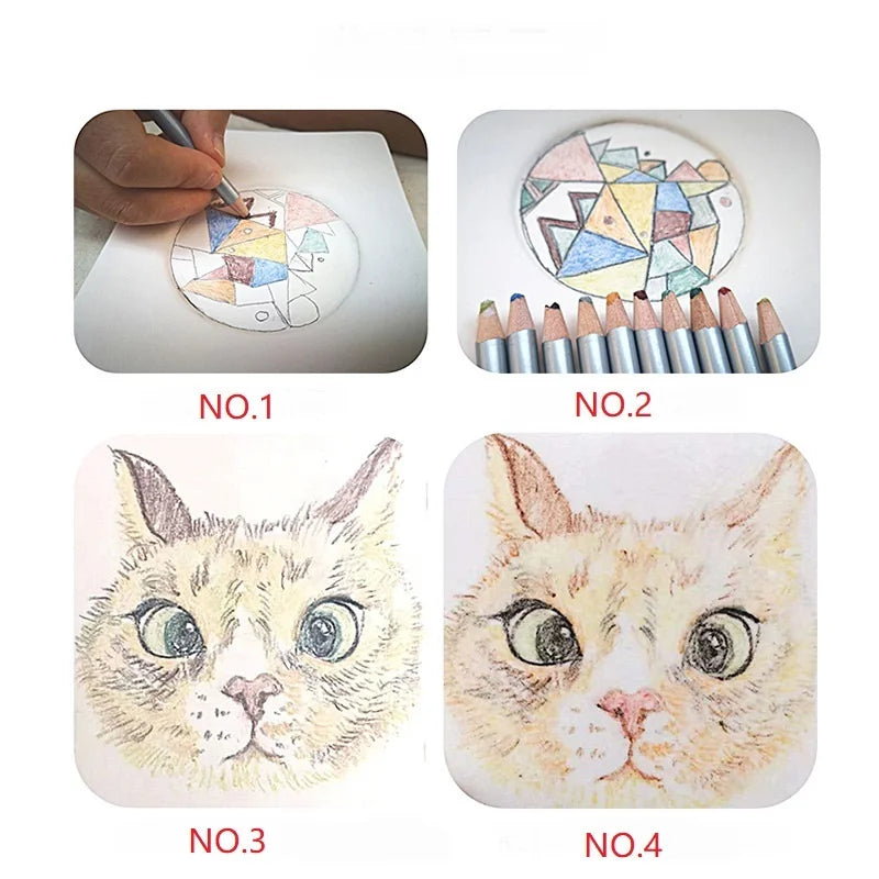 Ceramic art under-glaze color pencil DIY painting color painting element tool hand-painted glaze powder pen Peaceful Pleasures Health and Wellness