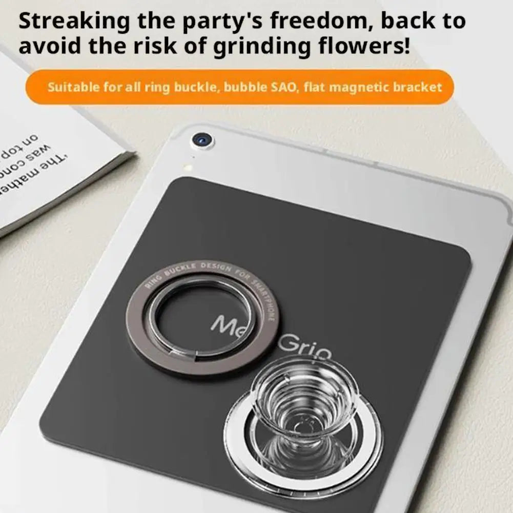 For IPad Tablets, Universal Magnetic Sticker Mount, Handheld E-book Reader Magnetic Sticker Peaceful Pleasures Health and Wellness