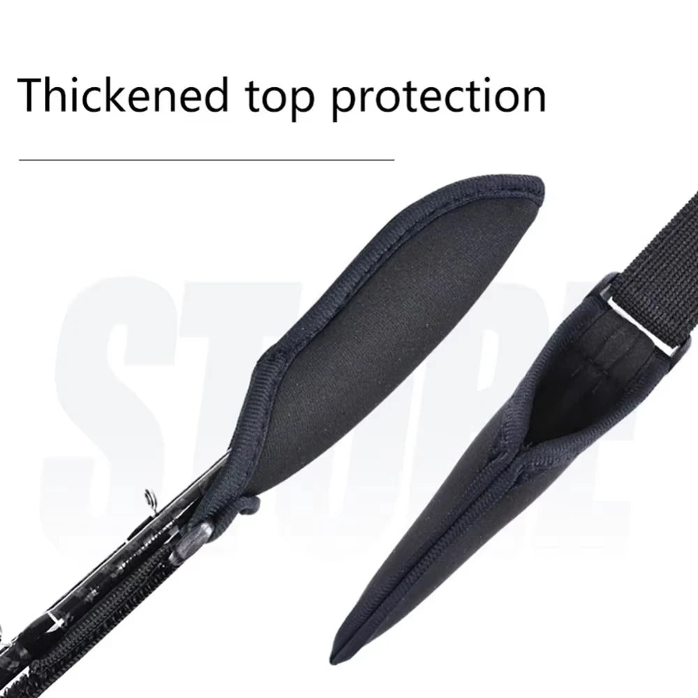 Adjustable Neoprene Fishing Rod Holder Strap & Protector