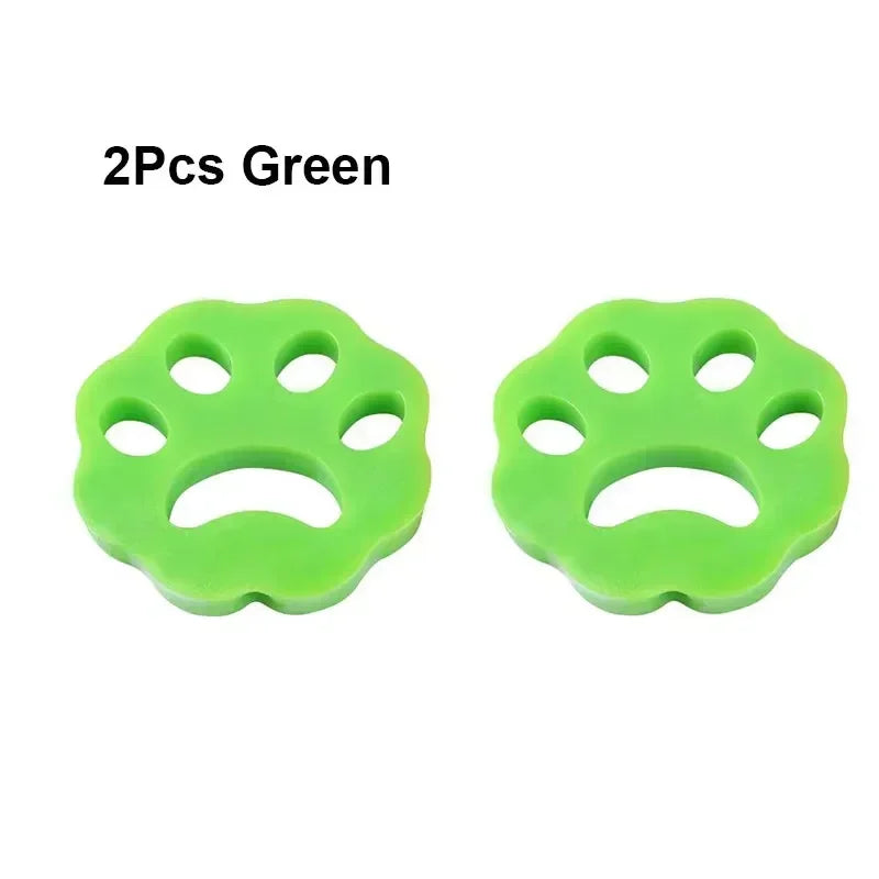 Silicone Pet Hair & Lint Remover Laundry Ball – 1 or 2 Pack