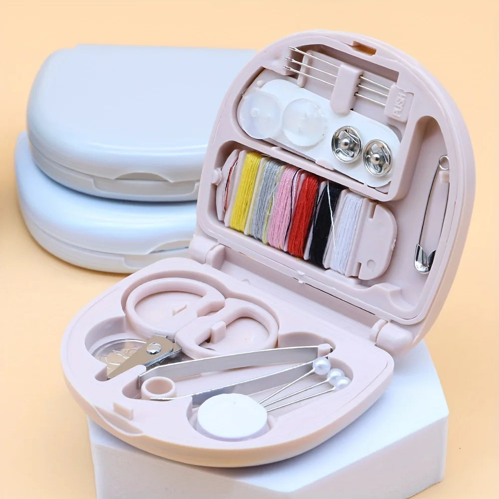 Mini Square Sewing Box Home Minimalist Convenient Small Tool
