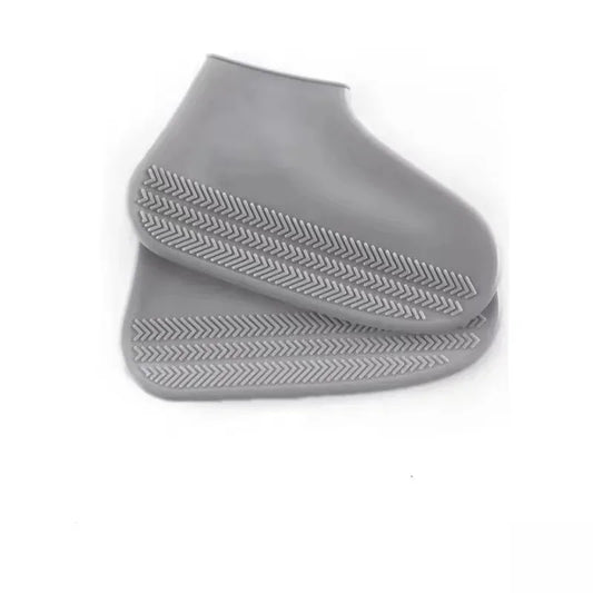 2PCS Unisex Waterproof Non-Slip Silicone Rain Boot Covers High Elastic Reusable Outdoor Shoes for Rainy Day Peaceful Pleasures Health and Wellness