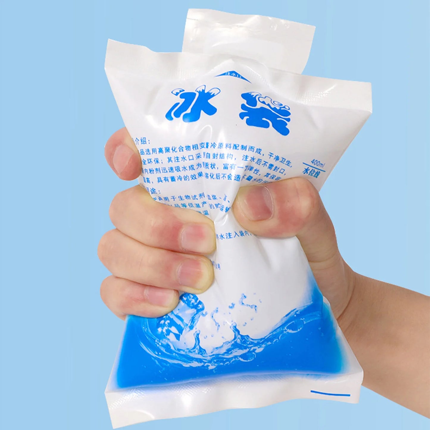 Thickened Cold Compress Ice Packs Food Keep Fresh Compact Ice Packs for Fruit and Vegetable Storage Peaceful Pleasures Health and Wellness