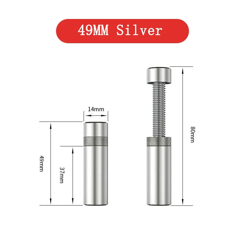 Magnetic GPU Anti-Sag Stand – Telescopic Aluminum Support Peaceful Pleasures Health and Wellness Silvery49MM