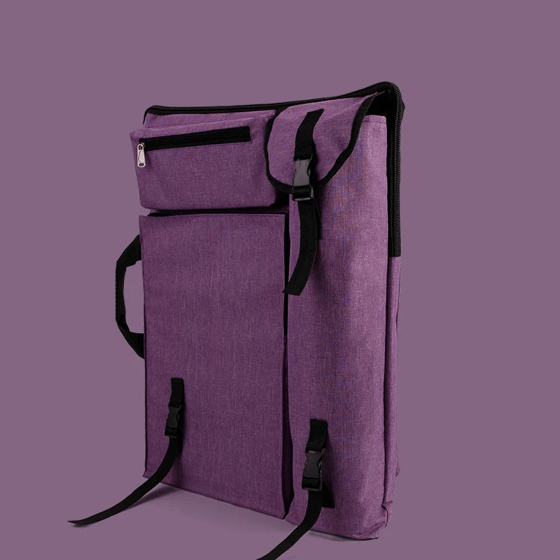 Art Portfolio Case Carry Bag Drawboard Storage Tote Portable Handheld