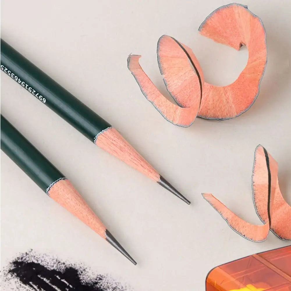 Smooth Sketching Pencil Graphite Mixed Painting Charcoal Pencil Durable Art Supplies Drawing Pencil Set Drawing Stationery Peaceful Pleasures Health and Wellness