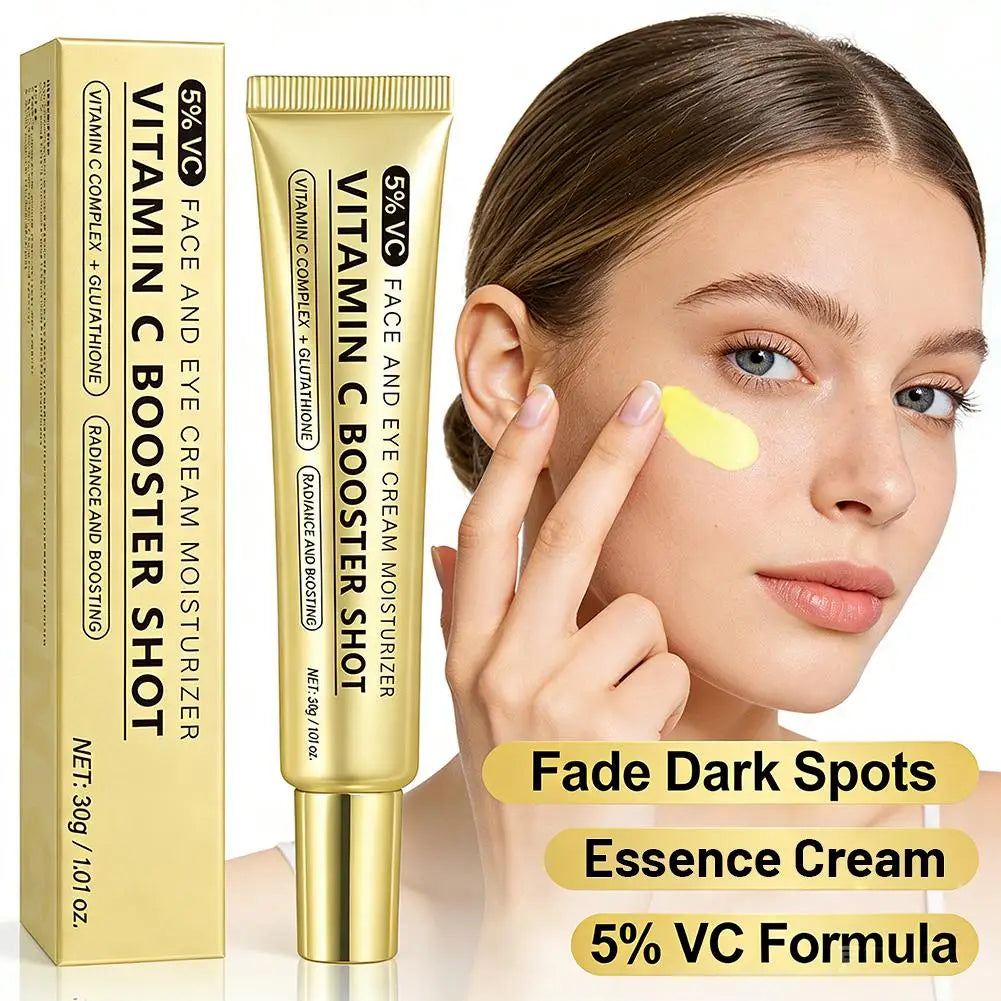 Vitamin C Booster Serum Glutathione Niacinamide V E Brightening Firming Moisturizer Hydrating Lightweight Serum for Face Care Peaceful Pleasures Health and Wellness
