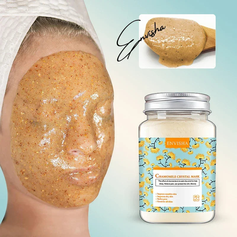 ENVISHA Facial Crystal Mask – Anti-Aging & Brightening 200g Face Mask Peaceful Pleasures Health and Wellness