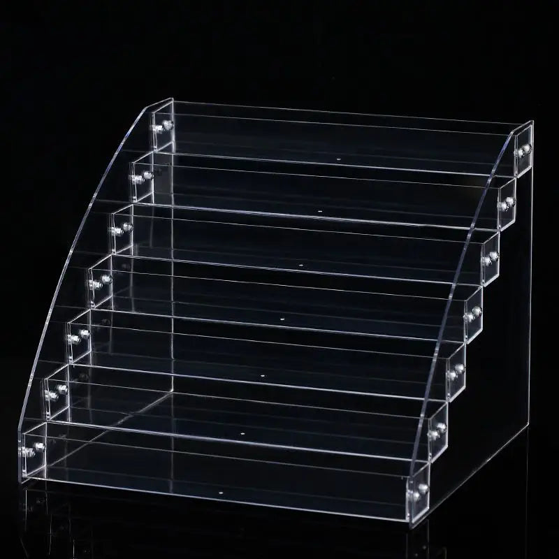Acrylic Ladder Display Rack – Nail Polish & Makeup Organizer