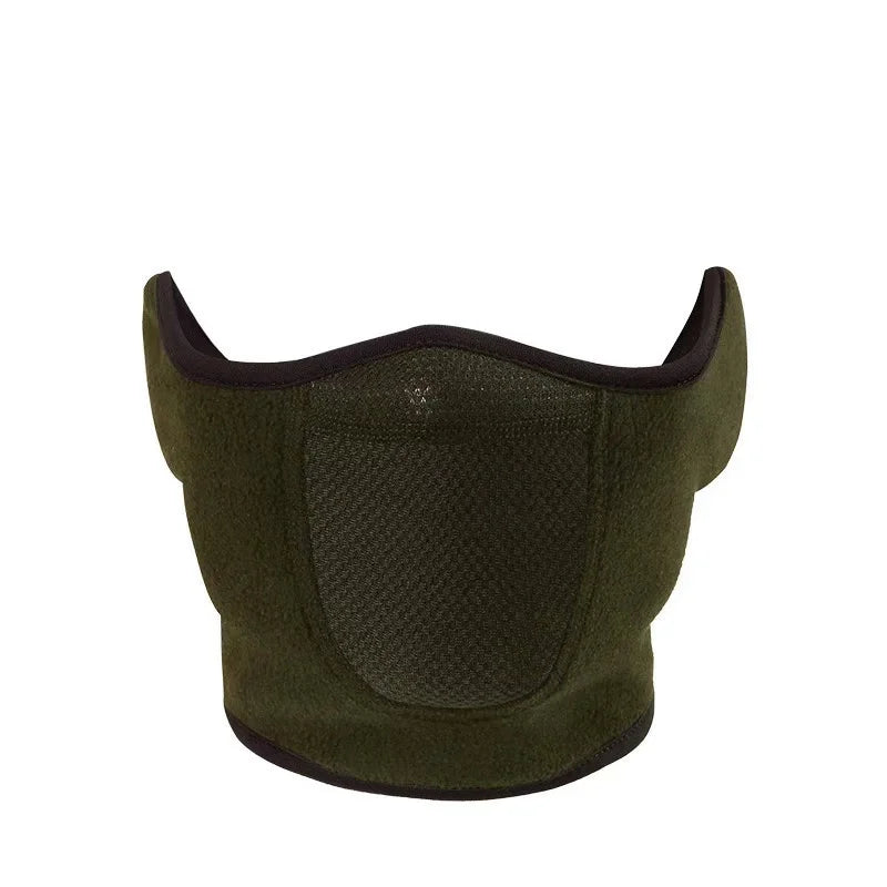 Fleece Windproof Face Mask – Winter Cycling, Skiing & Ear Warmth