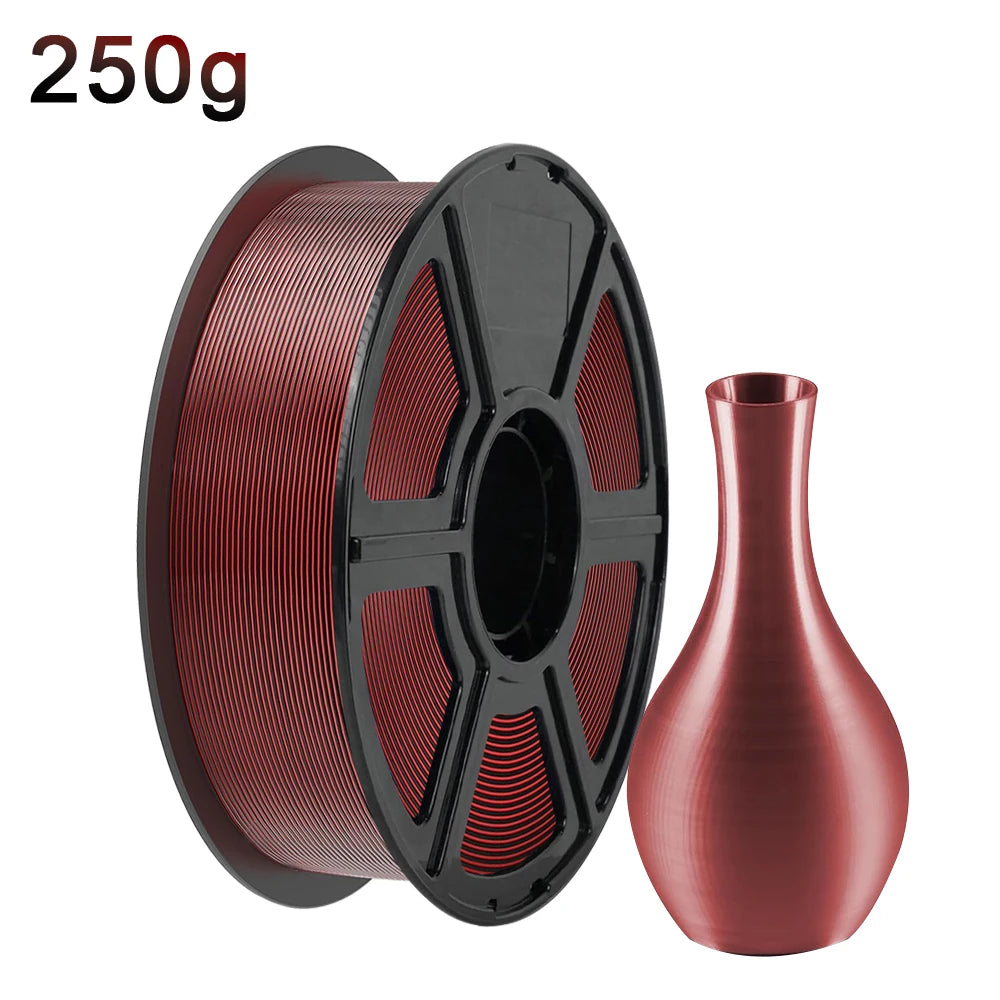 Silk Dual Color PLA Filament 1.75mm – Chrome Coextrusion DINGSUN 3D
