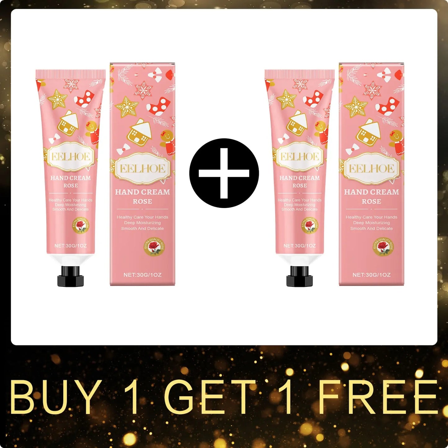 EELHOE Vitamin E Moisturizing Hand Cream – Skin Repair & Hydration Peaceful Pleasures Health and Wellness 2 Rose