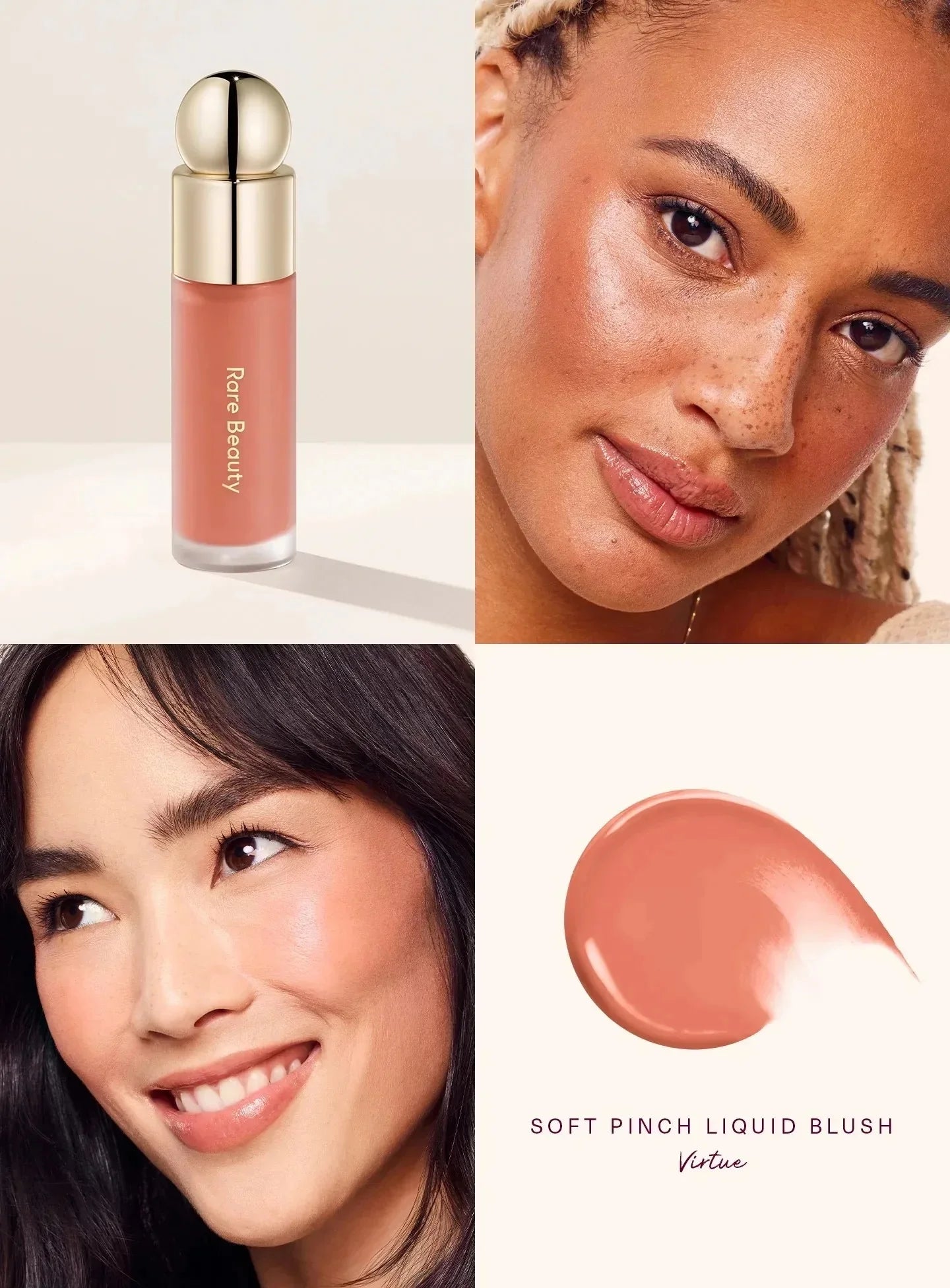 Rare Beauty Soft Pinch Liquid Blush & Lip Stain | Dewy Finish