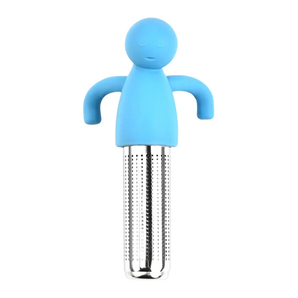 Stainless Steel Tea Infuser Kitchen Accessory Household Use Reusable Metal Makeup Brushes Massage Kitchen Dining Bar Garden Peaceful Pleasures Health and Wellness Light green Tea Infusers