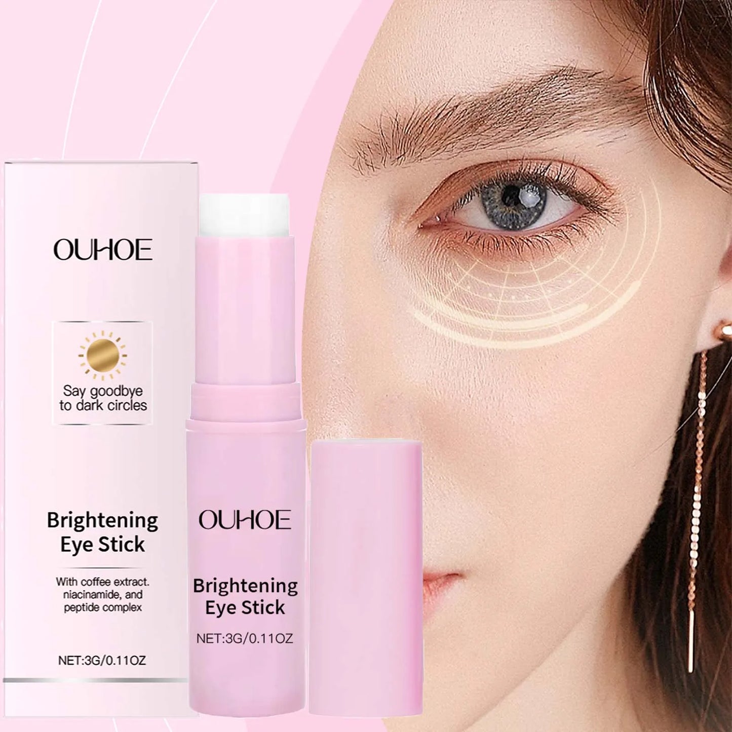 Brightening Eye Cream Stick – Dark Circles, Bags & Fine Lines