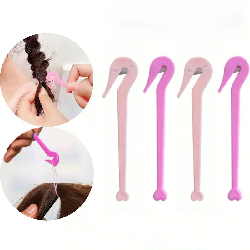 10-Pack Elastic Hair Band Cutter Tool | Ponytail Remover