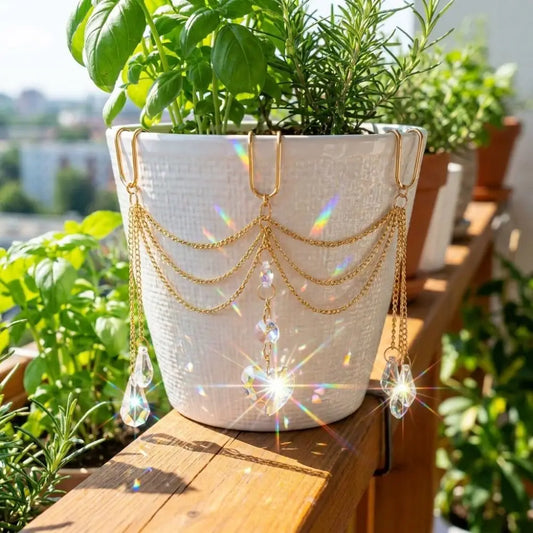 Heart-Shaped Crystal Prism Sun Catcher – Rainbow Window Decor Crystal Sun Catcher Oasis Select