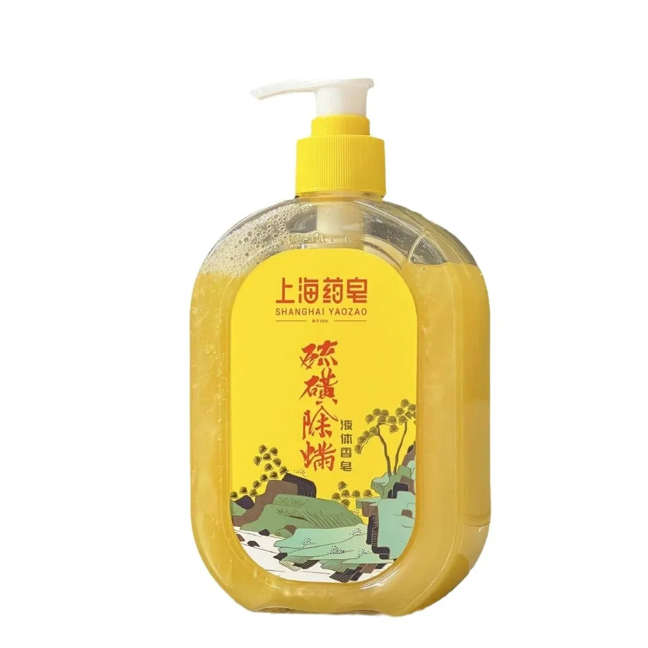 Shanghai Sulfur Shower Gel 380g – Deep Cleanse & Oil Control