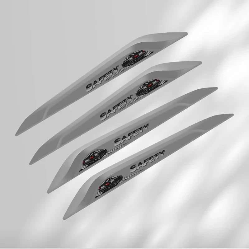 4-Pack Car Door Guard Anti-Scratch Strips – Universal Fit