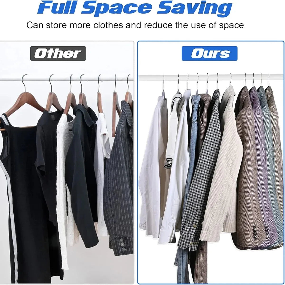 10/20/30pcs plastic coat hanger, non-slip super thin space-saving suit hanger pants hanger, sturdy and durable, with 360° hooks Peaceful Pleasures Health and Wellness