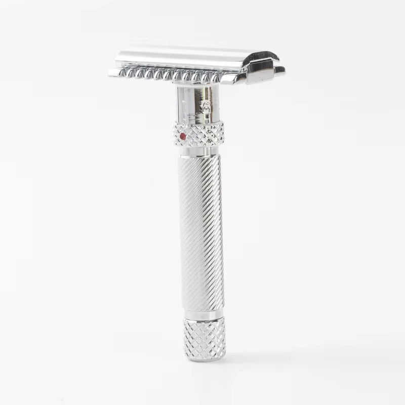 2026 Yaqi the FINAL CUT OC Adjustable Chrome Color Safety Razor for Men - Mens Grooming Classic Shaving Razor Peaceful Pleasures Health and Wellness RAA2402-OC