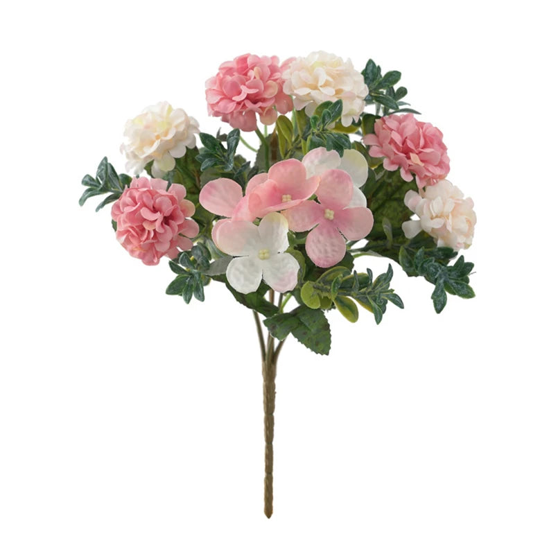Artificial Silk Hydrangea Bouquet | Wedding & Home Decor