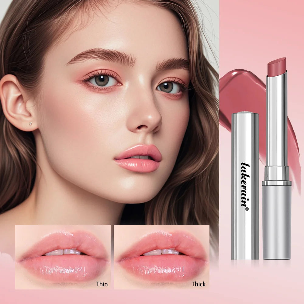 Lakerain Nearly Lipstick Colorless Lip Balm Long Lasting Hygienic Moisturizing Lips Plumper Nourish Makeup Lip Care Cosmetics Peaceful Pleasures Health and Wellness