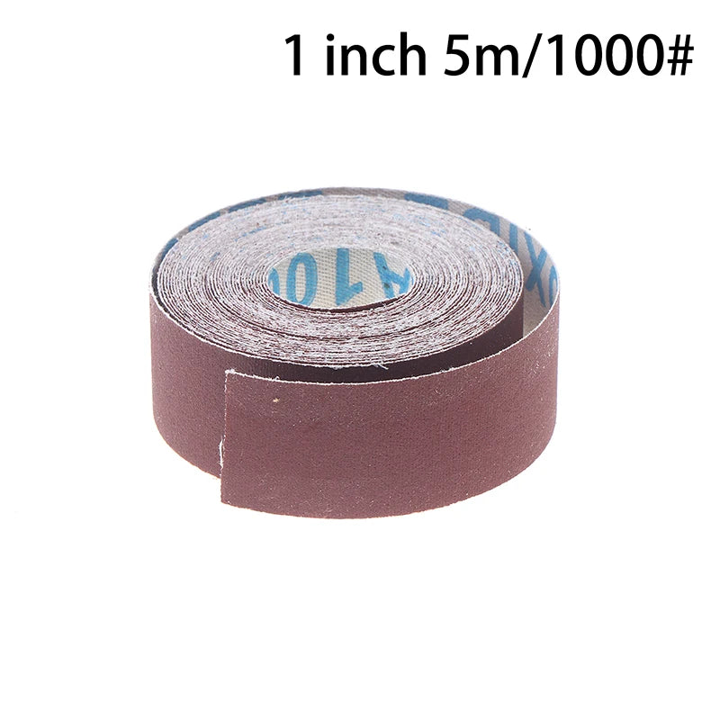 1 Inch Emery Cloth Rolls Continuous Sandpaper For Wood Sanding Metal Polishing Car Detailing Peaceful Pleasures Health and Wellness A12
