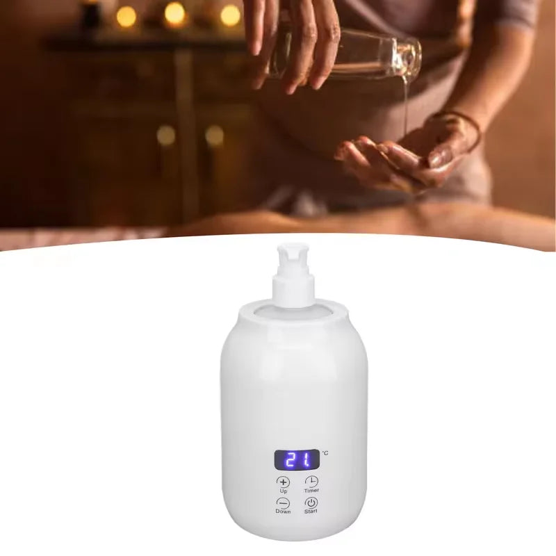 MagCellapy Massage Oil Heater & Lotion Warmer | LED Screen