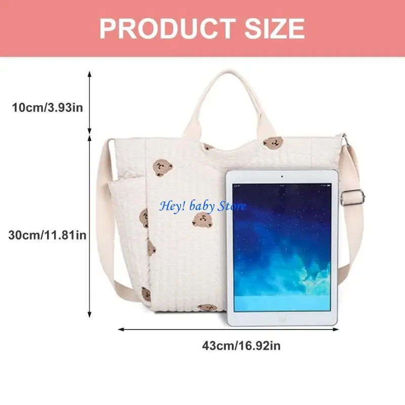 Large Capacity Diaper Bag | Mom Crossbody Shoulder Bag