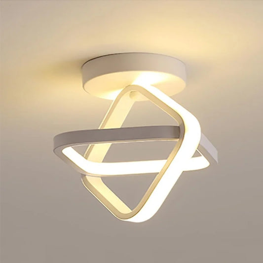 RUNTOIN LED Ceiling Light | Hallway, Balcony & Office Lamp LED Ceiling Light Peaceful Pleasures Health and Wellness