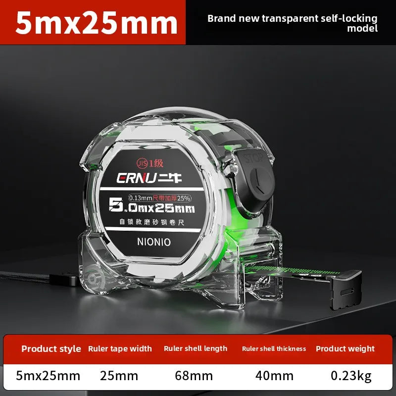 10m Retractable Tape Measure | High Accuracy Woodworking Tool