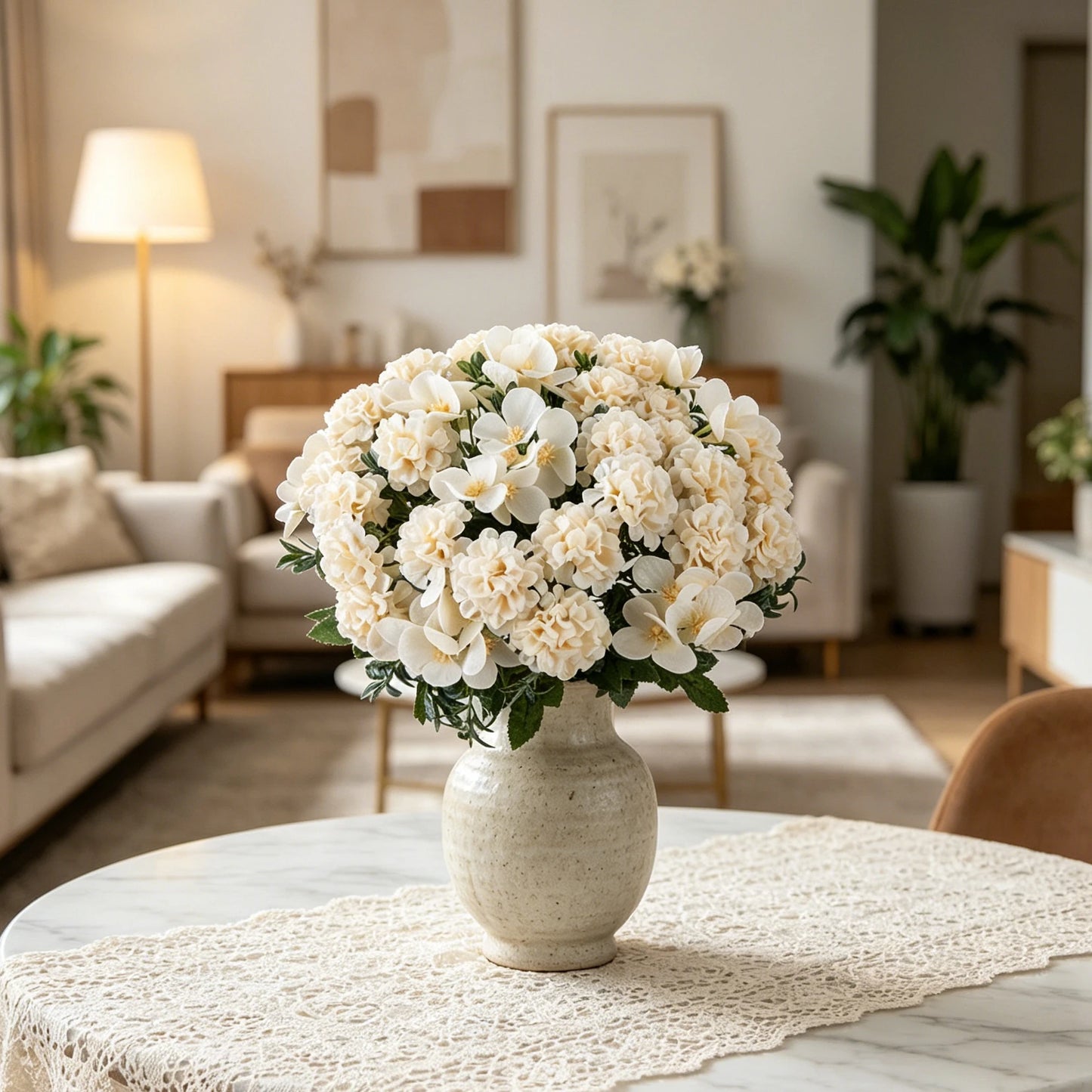 Artificial Silk Hydrangea Bouquet | Wedding & Home Decor