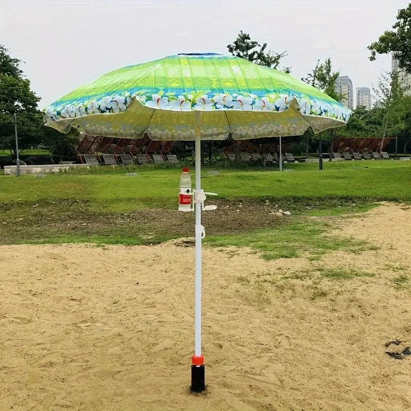 Plastic Beach Umbrella Cup Holder – Leak-Proof Outdoor Drink Holder Umbrella Cup Holder Peaceful Pleasures Health and Wellness