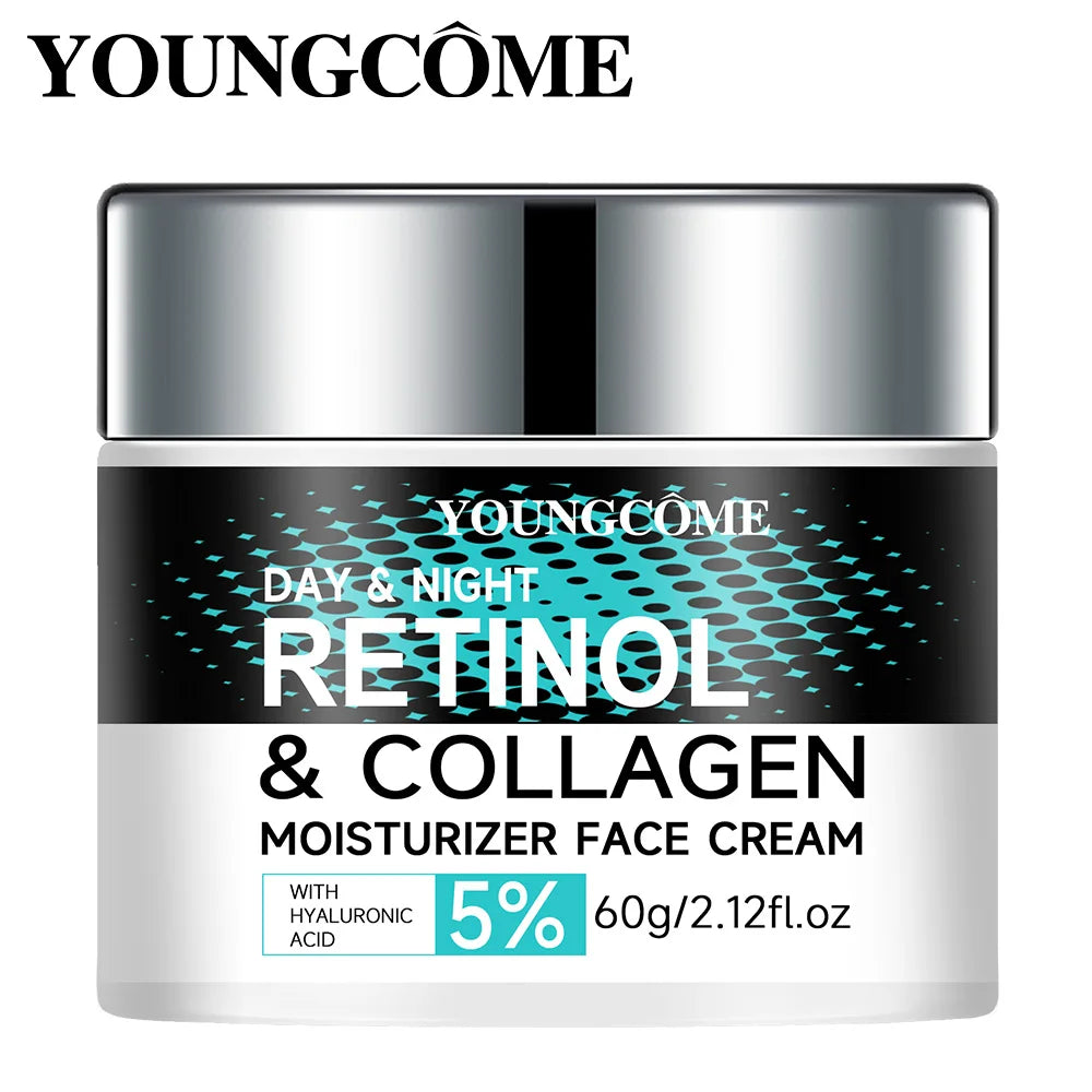 Retinol Anti Aging Face Cream and Collagen Face CreamMoisturizing Shrink Pores Whitening Vitamin Retinol,moisturizing dry skin Peaceful Pleasures Health and Wellness