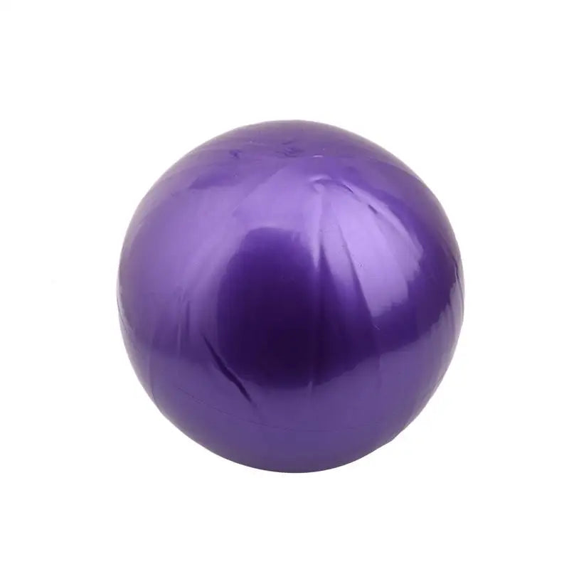 Matte Explosion Proof Mini Yoga Ball 25cm Pilates Ball Inflatable Gymnastics Ball Fitness Balls Gym Fitness Tools Peaceful Pleasures Health and Wellness Purple