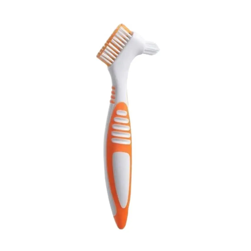 Denture Cleaning Brush | Soft Bristles & Ergonomic Handle
