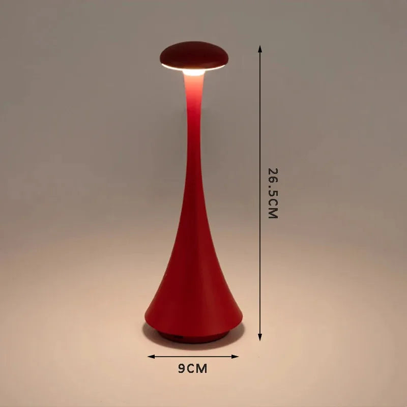 Night Lamp Rechargeable Wireless touch Lamp Creative Lamp USB-C Desk Lamp Hotel Bedroom Atmosphere Light 3 colors Peaceful Pleasures Health and Wellness