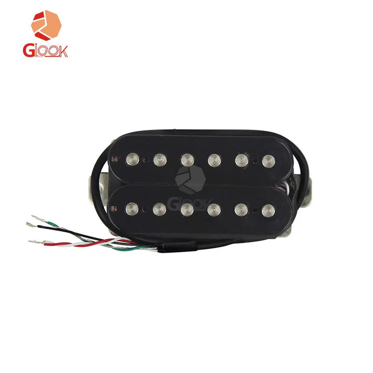12 Stationary Electric Guitar Pickups Dual 4-Lead Coil Alnico5