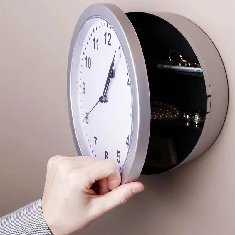 Secret Money Box Hidden Valuables Storage Safe Wall Clock Home Decoration best sale Peaceful Pleasures Health and Wellness