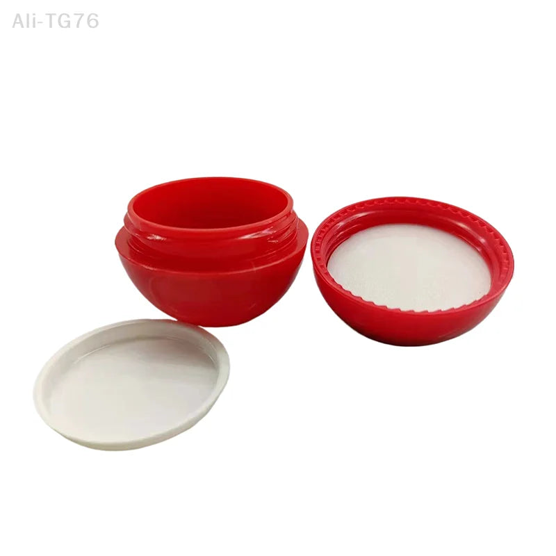 Cherry-Shaped Refillable Mini Cosmetic Jars 8g – 1 or 3 Pack