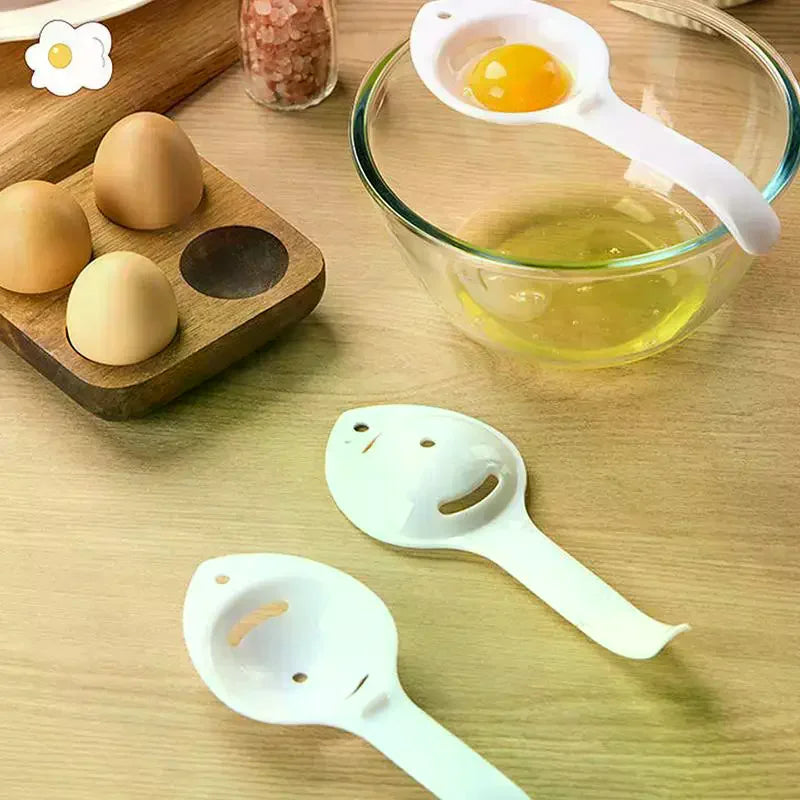 Extended Handle Egg White & Yolk Separator | Kitchen Strainer