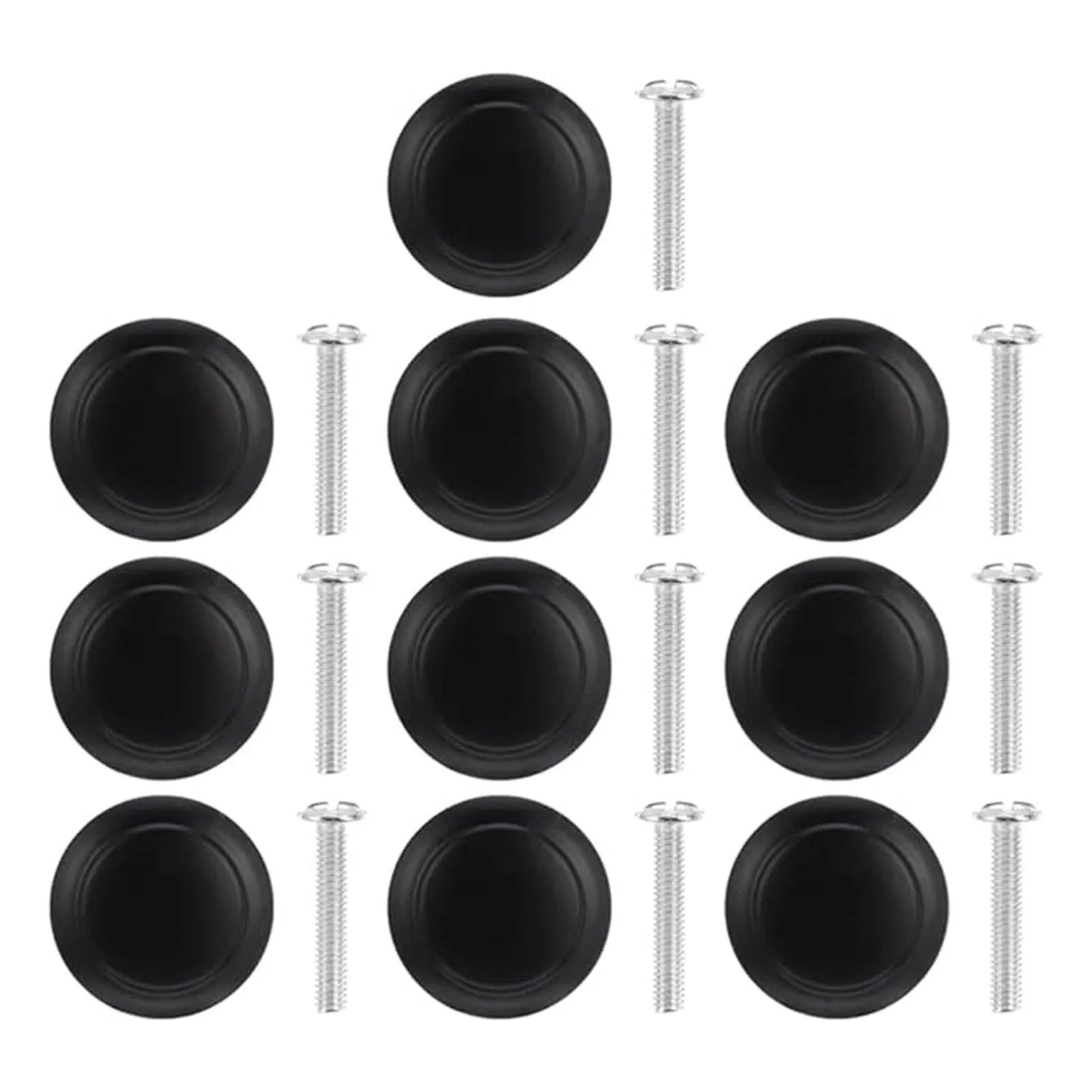 Metal Round Dresser Drawer Knobs Kitchen Hardware Bedroom Drawer Pulls Suitable for Updating Old Furniture Peaceful Pleasures Health and Wellness