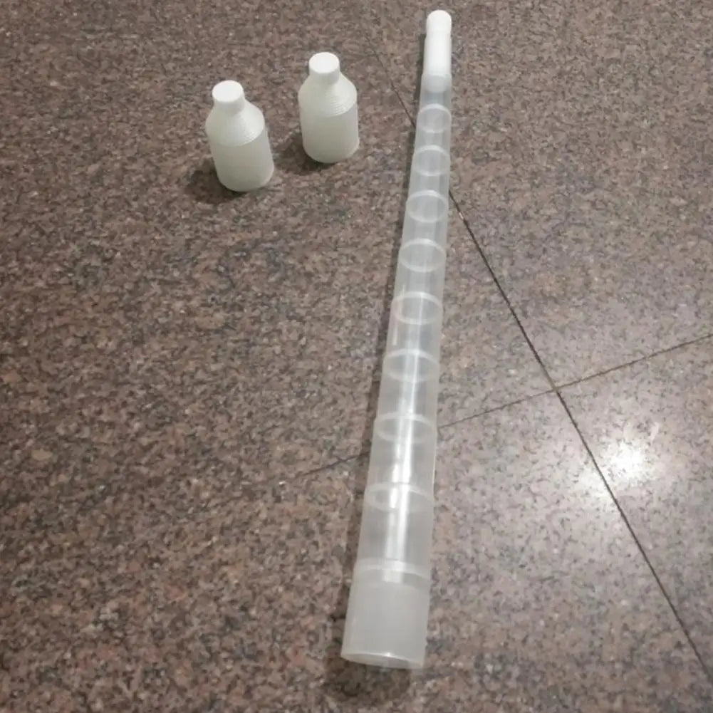 Telescopic Non-Drip Umbrella Cover – Clear PVC Waterproof Sleeve