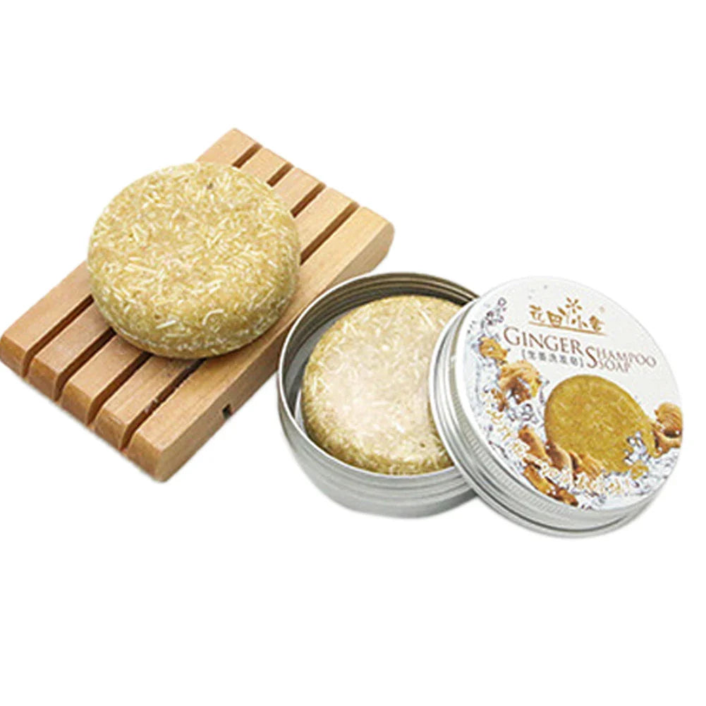 Cinnamon Ginger Shampoo Bar 55g – Natural Handmade Solid Soap