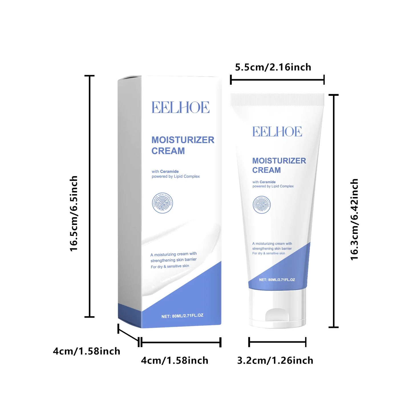 Ceramide Face Cream – Skin Barrier Repair & Moisturizer