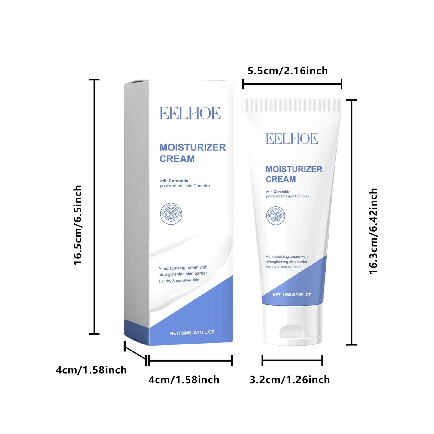 Eelhoe Ceramide Face Cream – Barrier Repair & Moisturizer